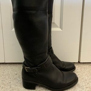 La Canadienne Black Leather Boots